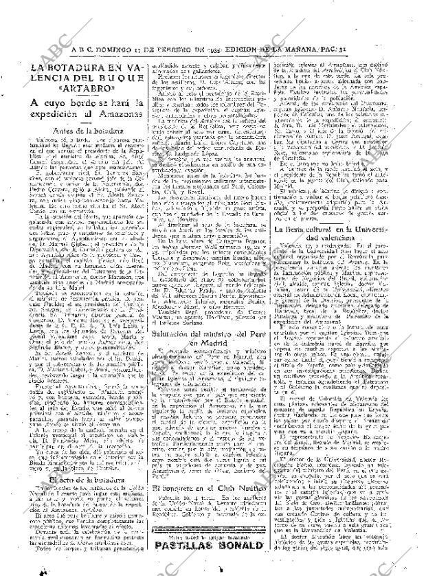 ABC MADRID 17-02-1935 página 23
