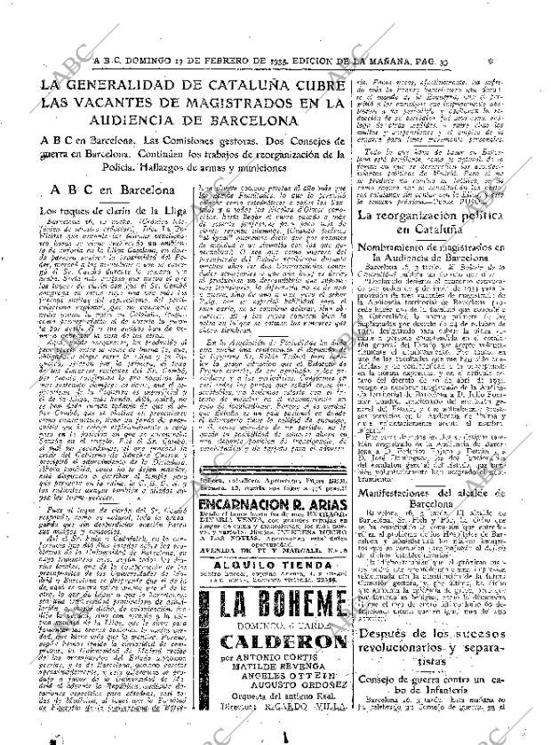 ABC MADRID 17-02-1935 página 25