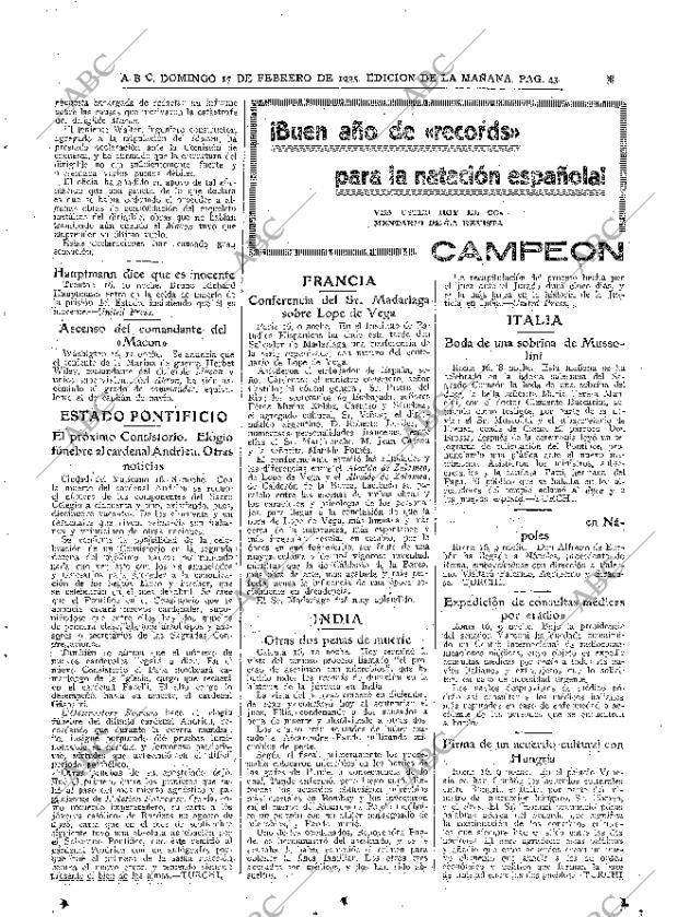 ABC MADRID 17-02-1935 página 35