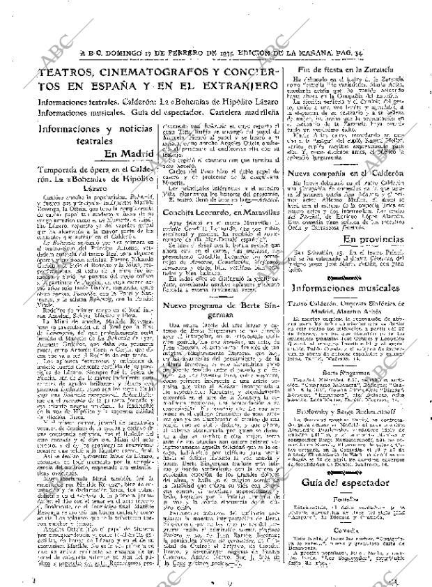 ABC MADRID 17-02-1935 página 46