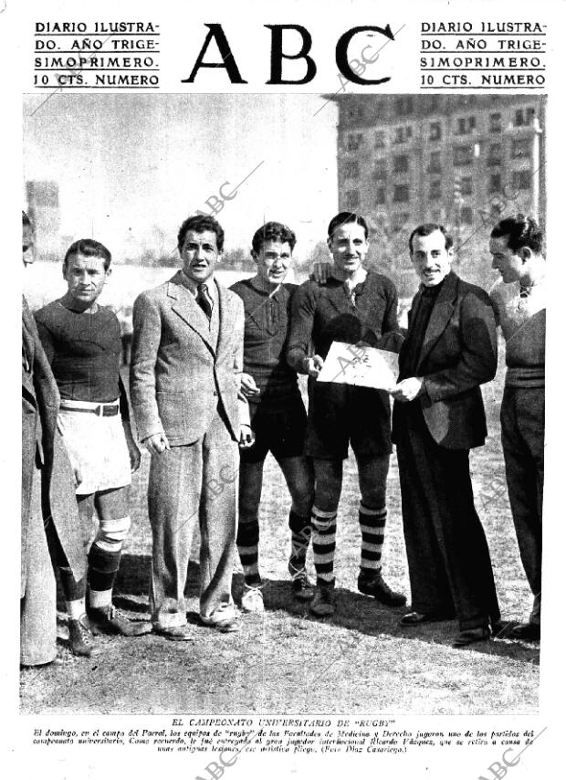 ABC MADRID 19-02-1935 página 1