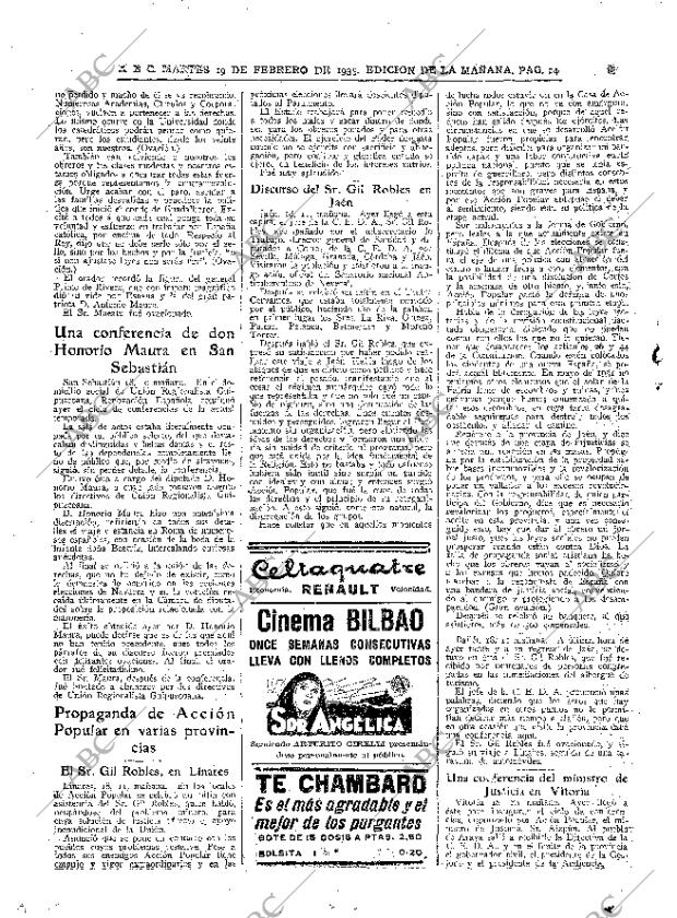 ABC MADRID 19-02-1935 página 24