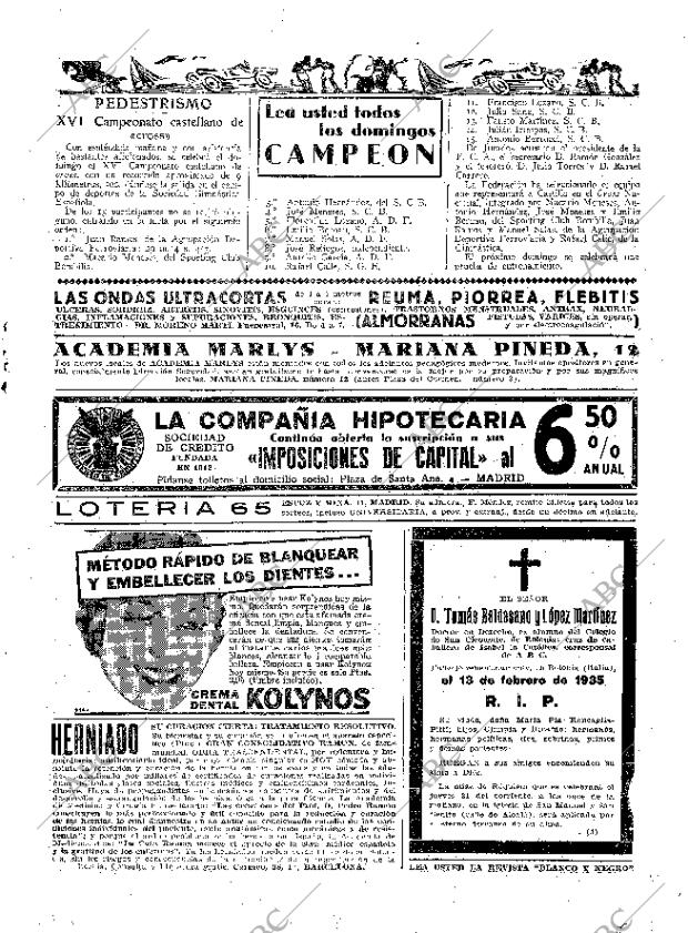 ABC MADRID 19-02-1935 página 51