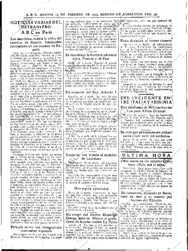 ABC SEVILLA 19-02-1935 página 35