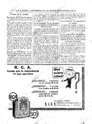 ABC MADRID 21-02-1935 página 28