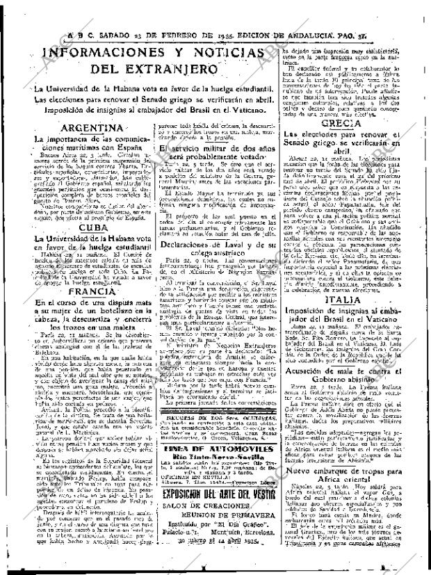 ABC SEVILLA 23-02-1935 página 31