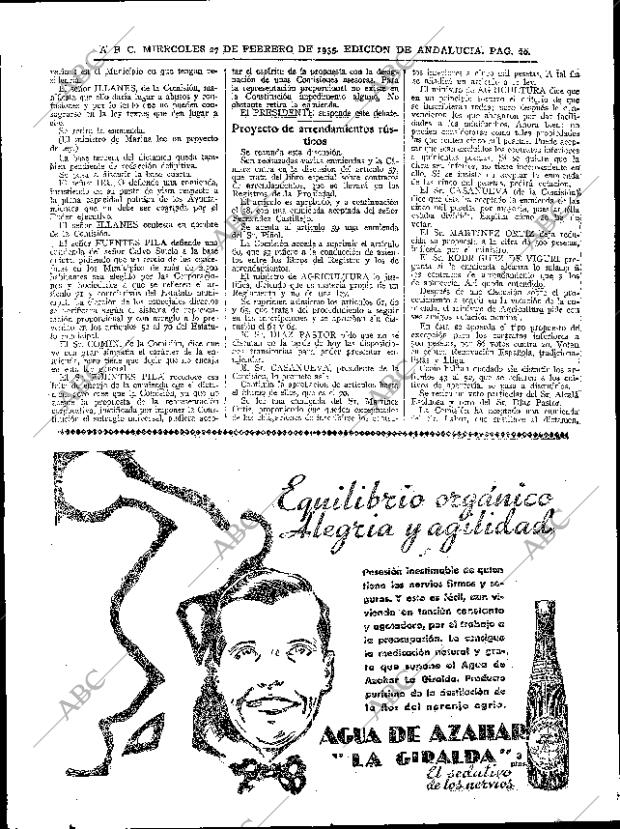 ABC SEVILLA 27-02-1935 página 20