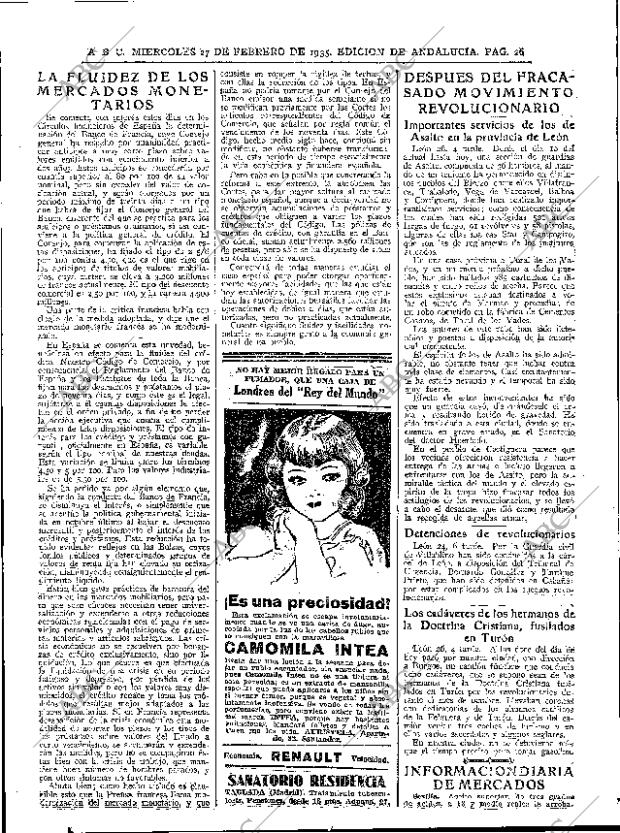 ABC SEVILLA 27-02-1935 página 26