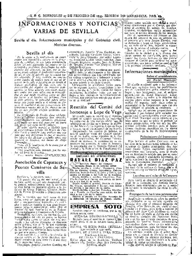 ABC SEVILLA 27-02-1935 página 27