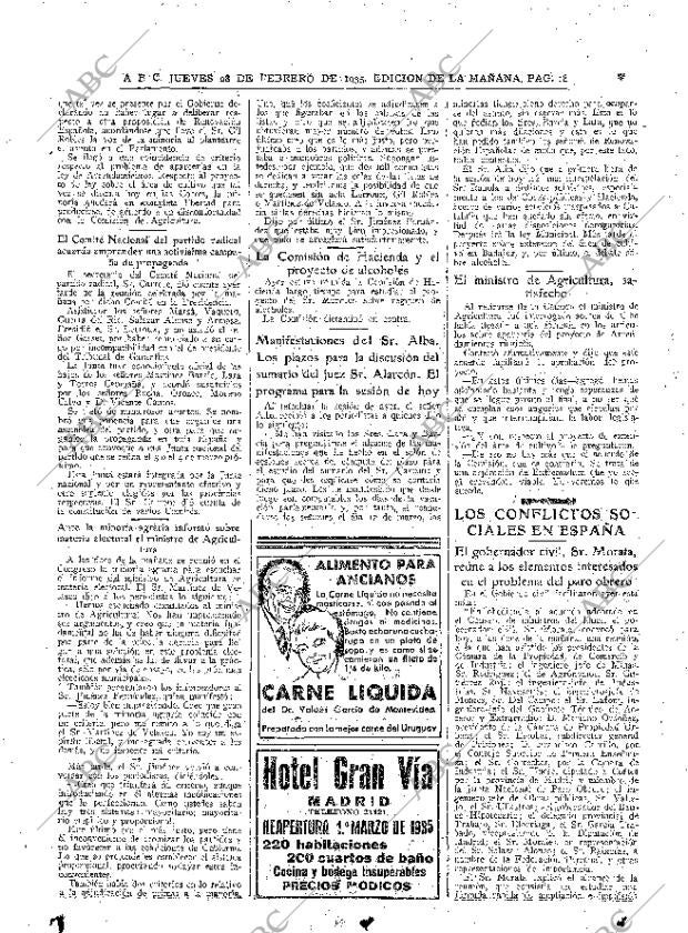 ABC MADRID 28-02-1935 página 18