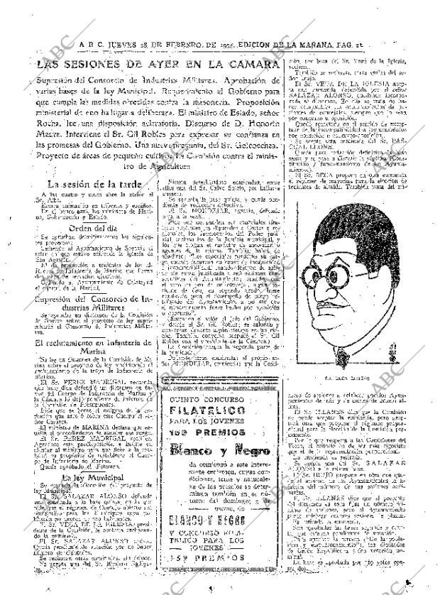 ABC MADRID 28-02-1935 página 21