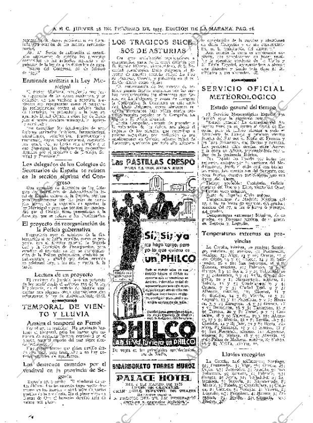 ABC MADRID 28-02-1935 página 26