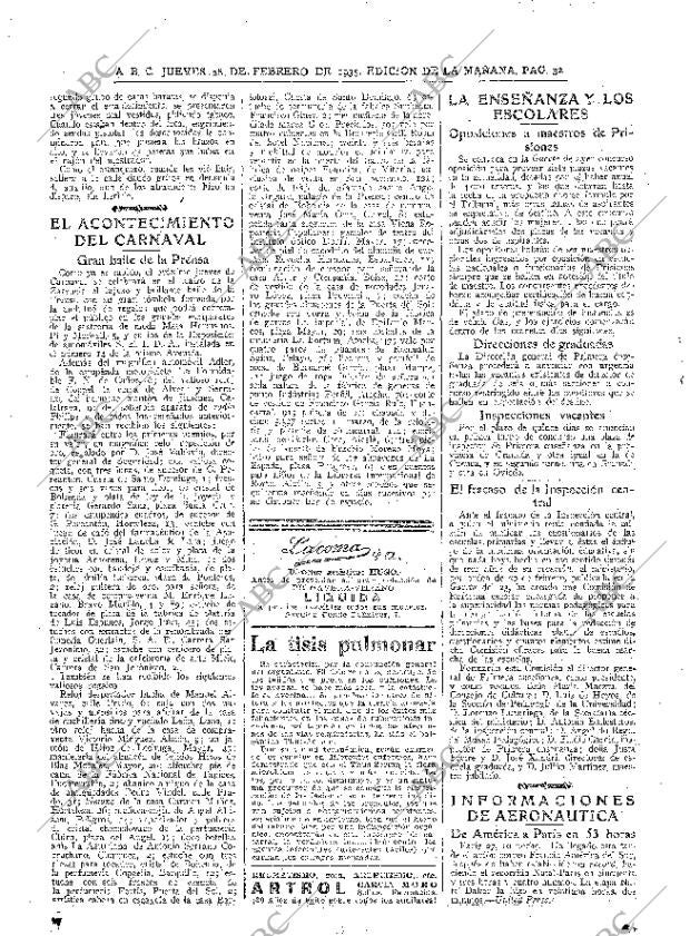 ABC MADRID 28-02-1935 página 32
