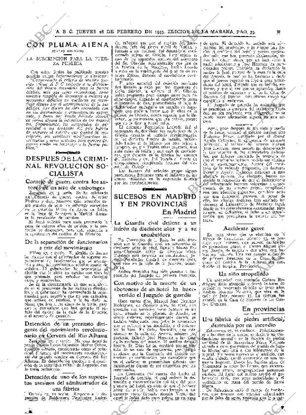 ABC MADRID 28-02-1935 página 33