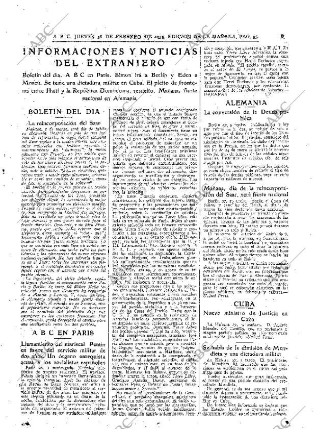 ABC MADRID 28-02-1935 página 35