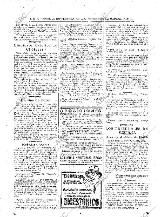 ABC MADRID 28-02-1935 página 42