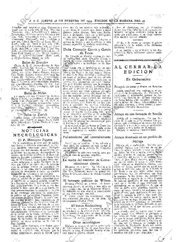 ABC MADRID 28-02-1935 página 47