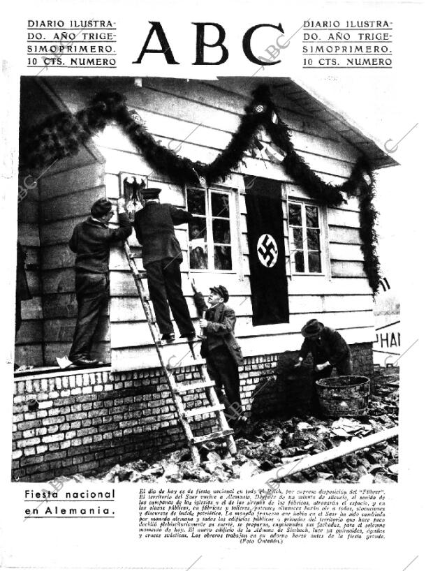 ABC MADRID 01-03-1935 página 1