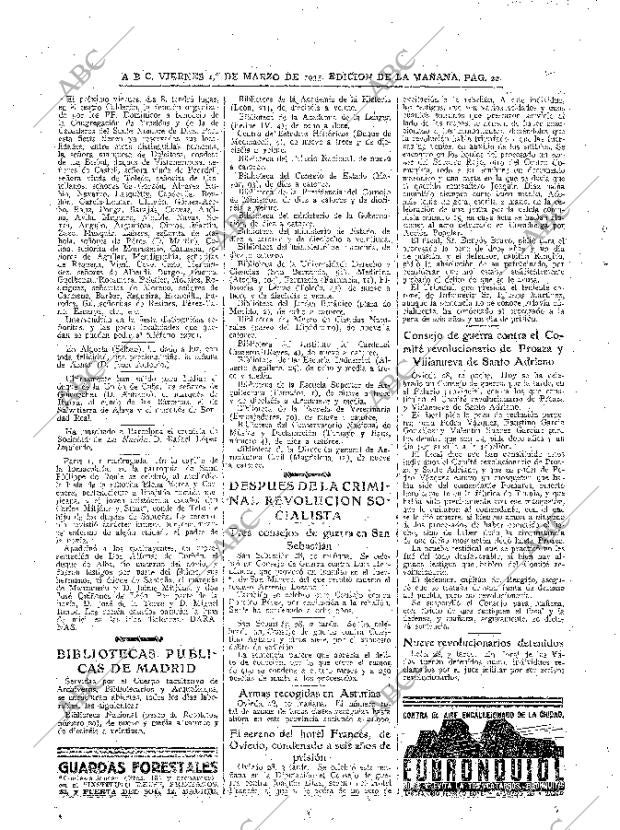 ABC MADRID 01-03-1935 página 22