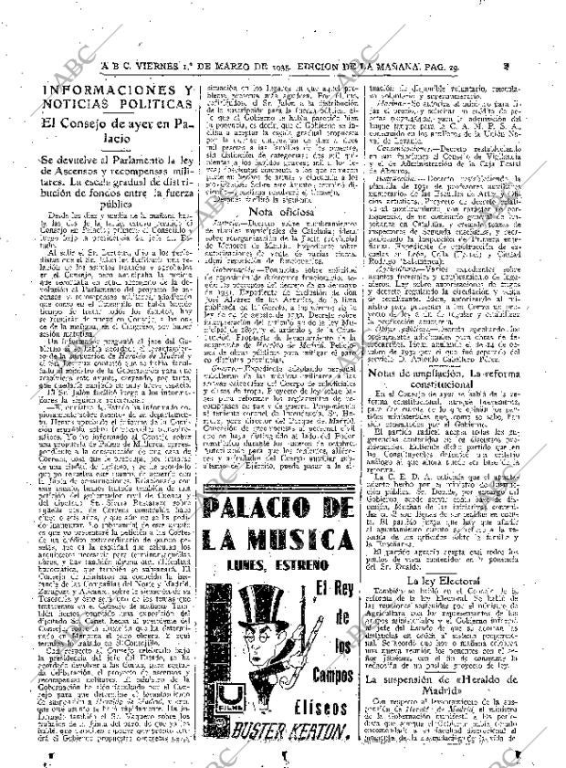 ABC MADRID 01-03-1935 página 29