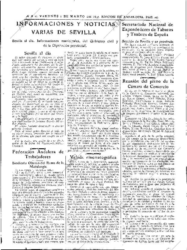 ABC SEVILLA 01-03-1935 página 29