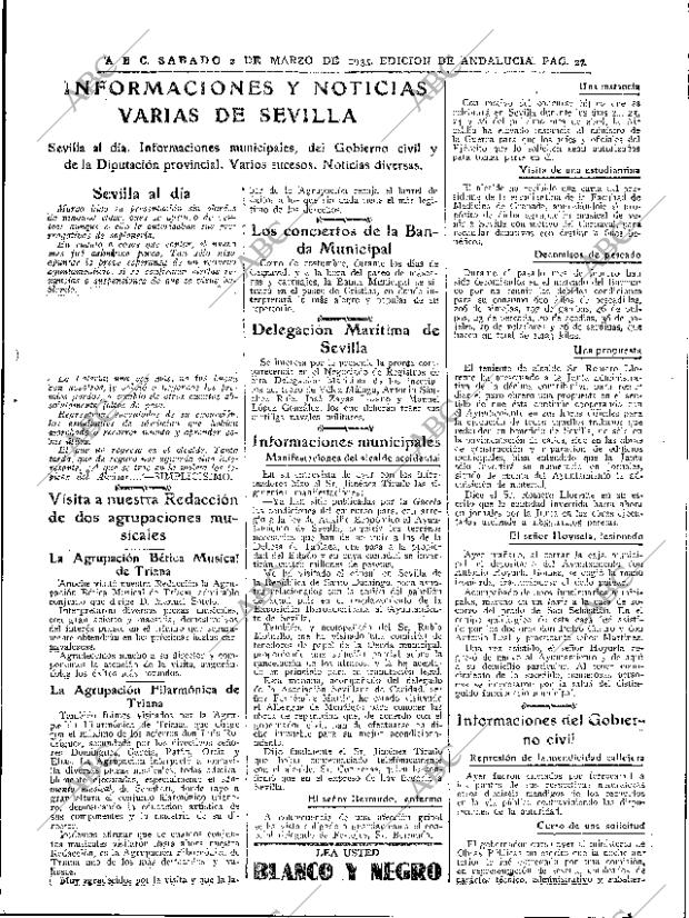 ABC SEVILLA 02-03-1935 página 27