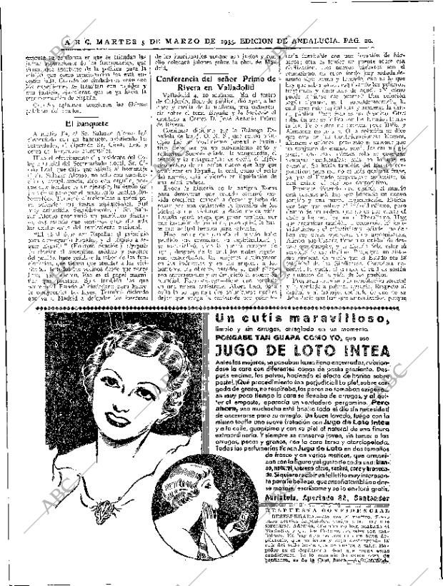 ABC SEVILLA 05-03-1935 página 20