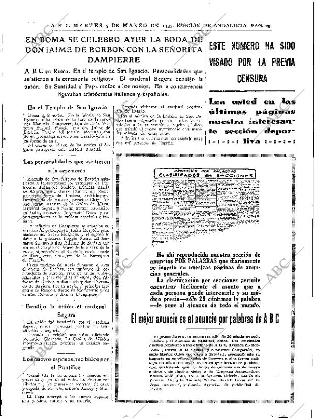 ABC SEVILLA 05-03-1935 página 23