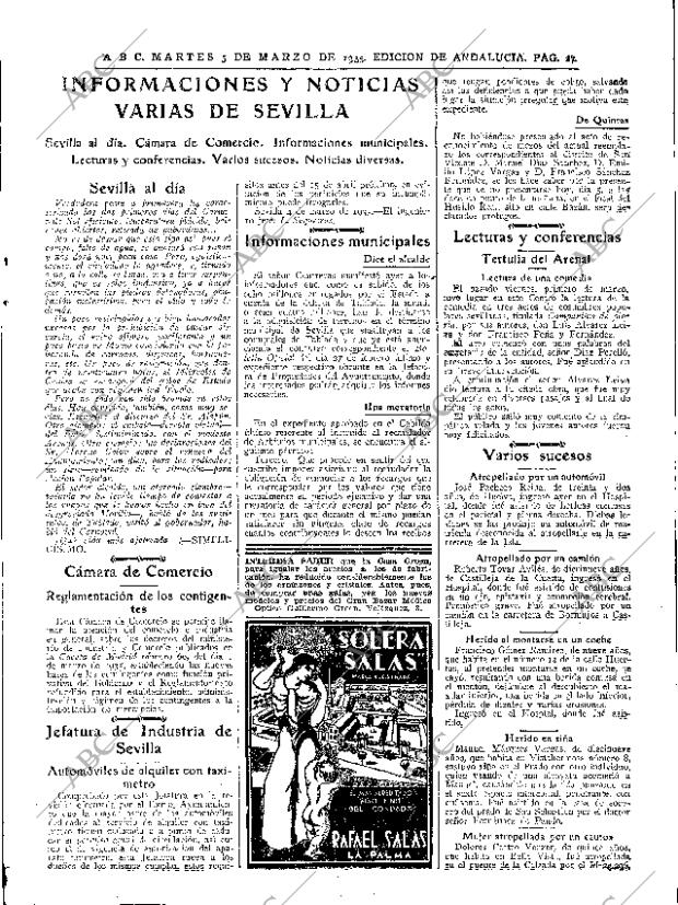 ABC SEVILLA 05-03-1935 página 27