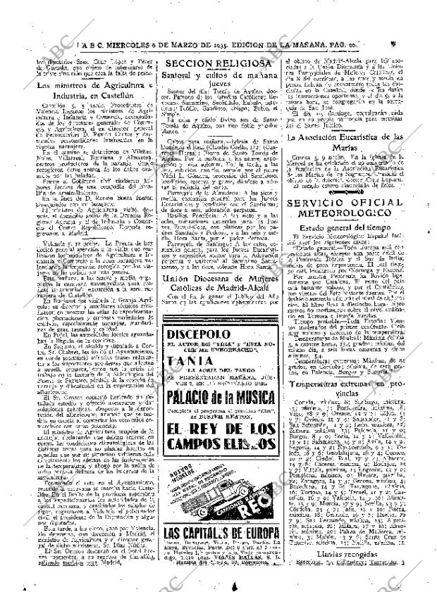 ABC MADRID 06-03-1935 página 20