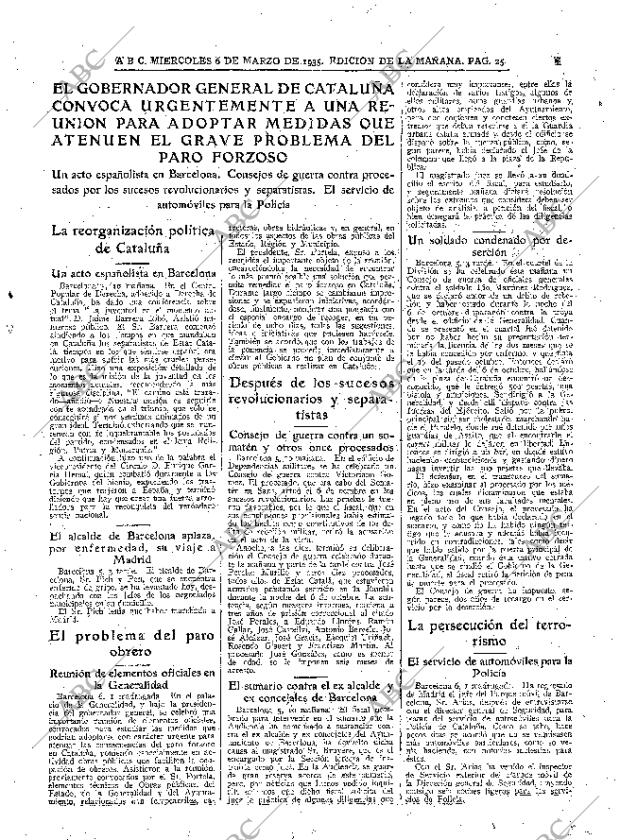 ABC MADRID 06-03-1935 página 25