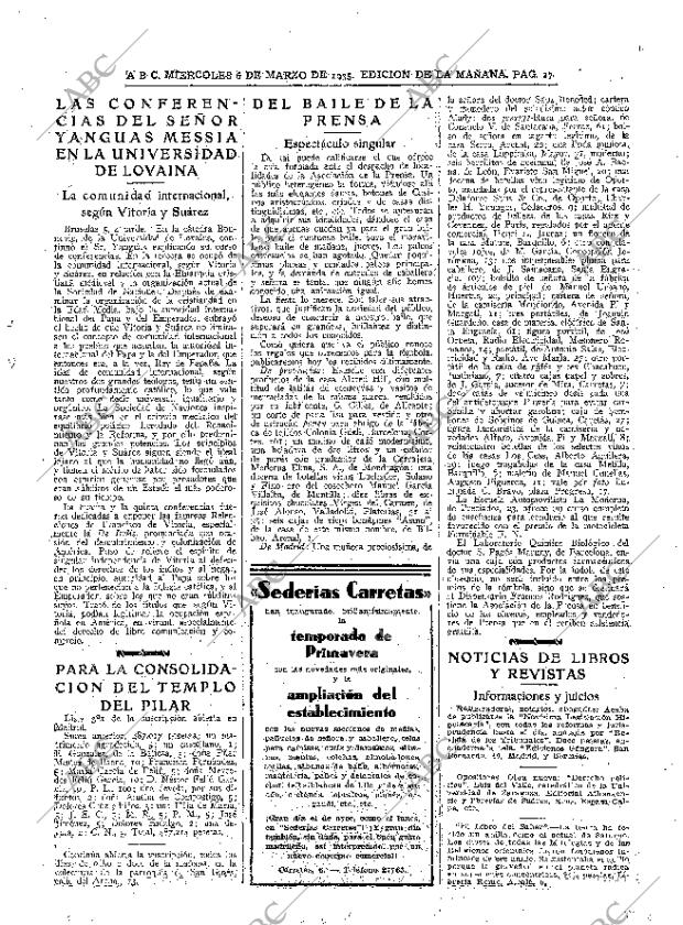 ABC MADRID 06-03-1935 página 27