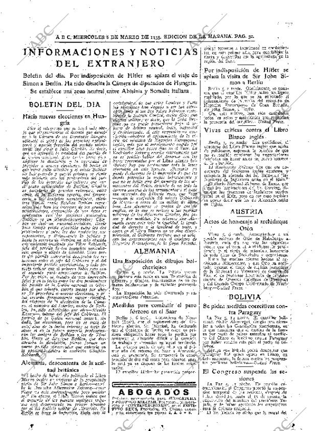 ABC MADRID 06-03-1935 página 31