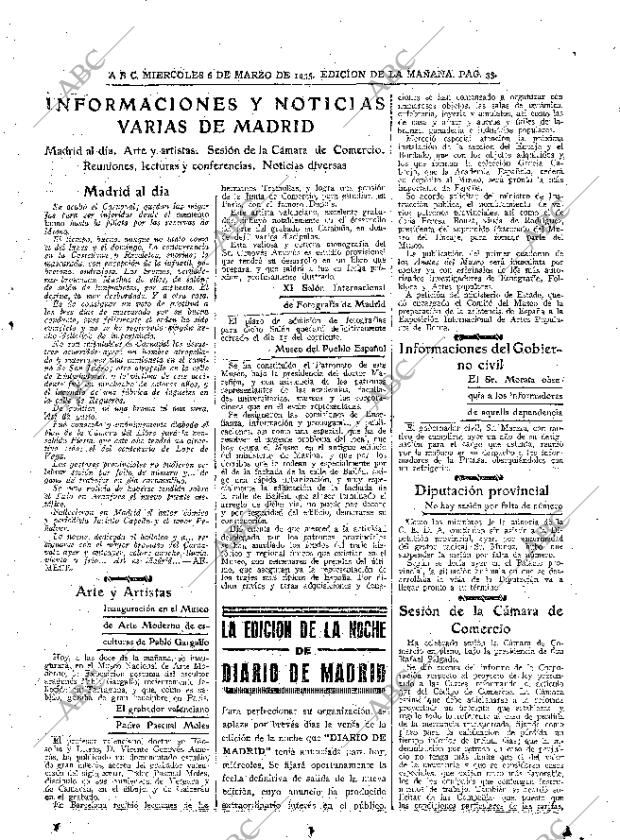 ABC MADRID 06-03-1935 página 33