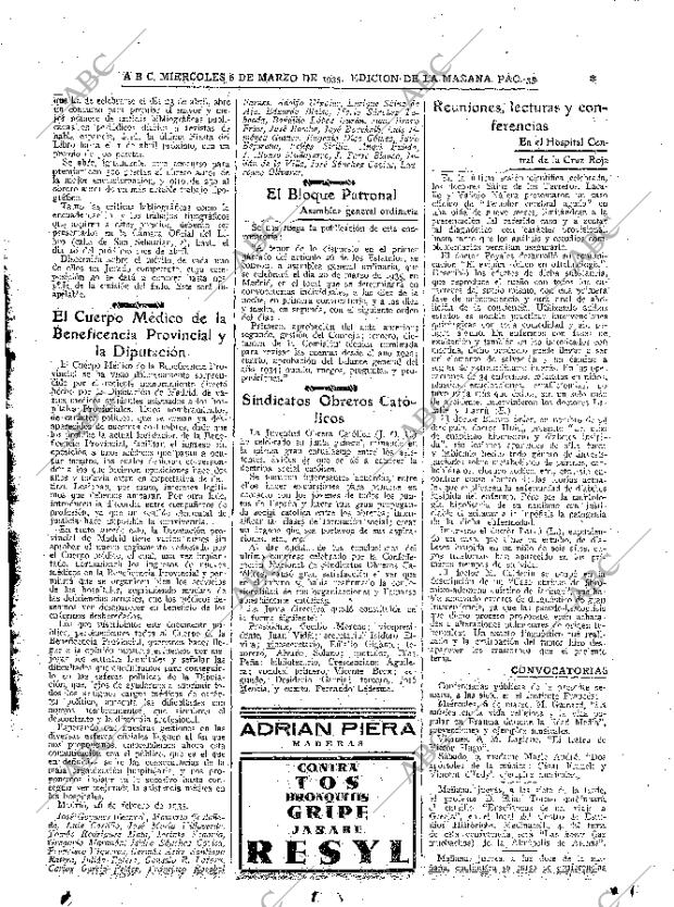 ABC MADRID 06-03-1935 página 35