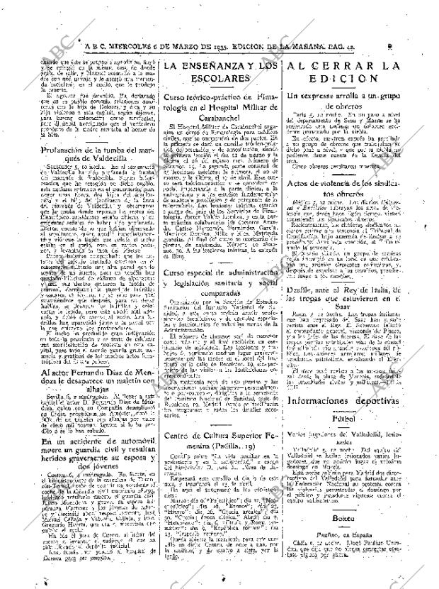 ABC MADRID 06-03-1935 página 42