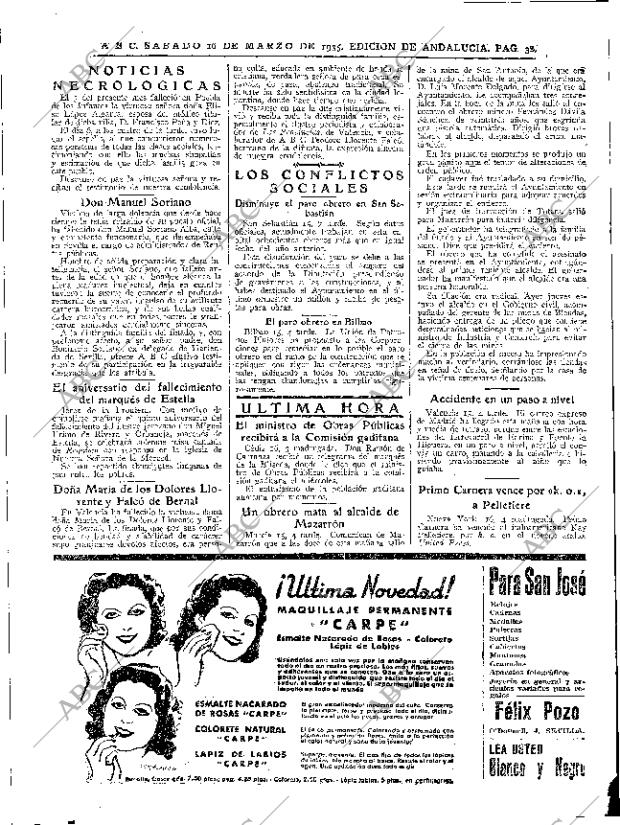 ABC SEVILLA 16-03-1935 página 38