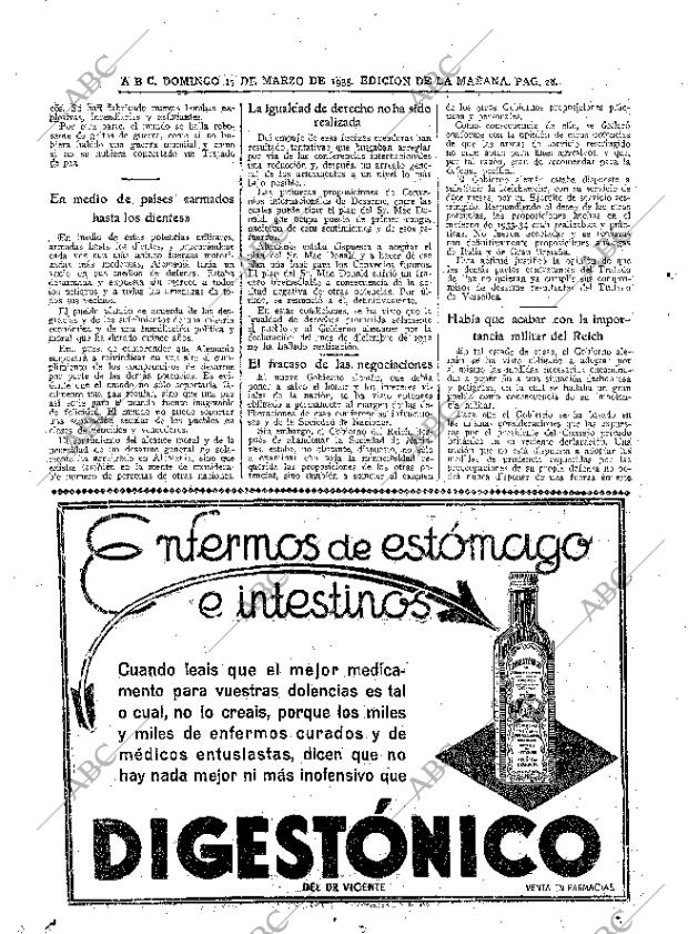 ABC MADRID 17-03-1935 página 28