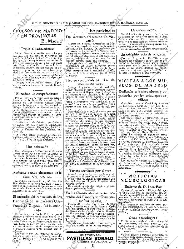 ABC MADRID 17-03-1935 página 43