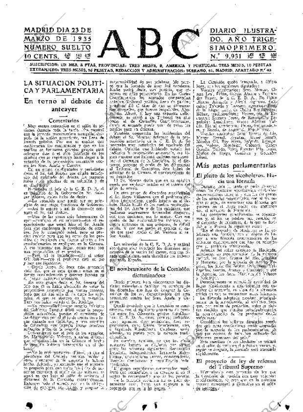 ABC MADRID 23-03-1935 página 15