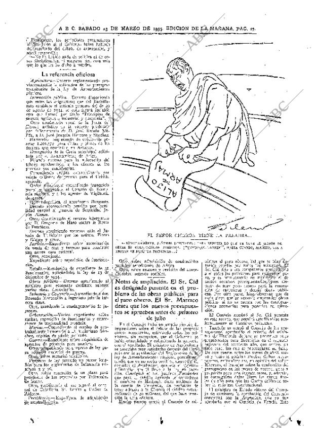 ABC MADRID 23-03-1935 página 17