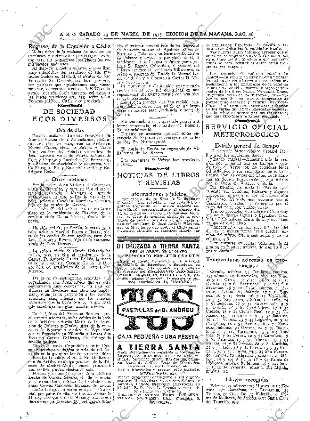 ABC MADRID 23-03-1935 página 26