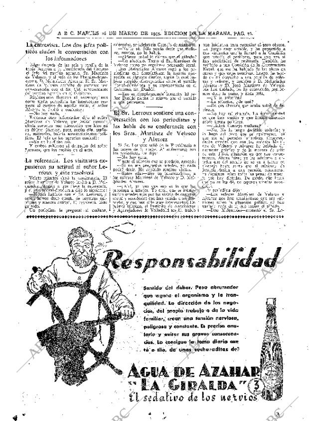 ABC MADRID 26-03-1935 página 16