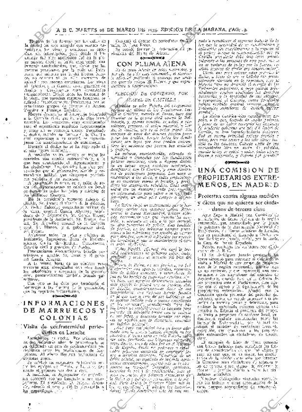 ABC MADRID 26-03-1935 página 19