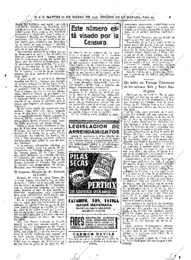 ABC MADRID 26-03-1935 página 25