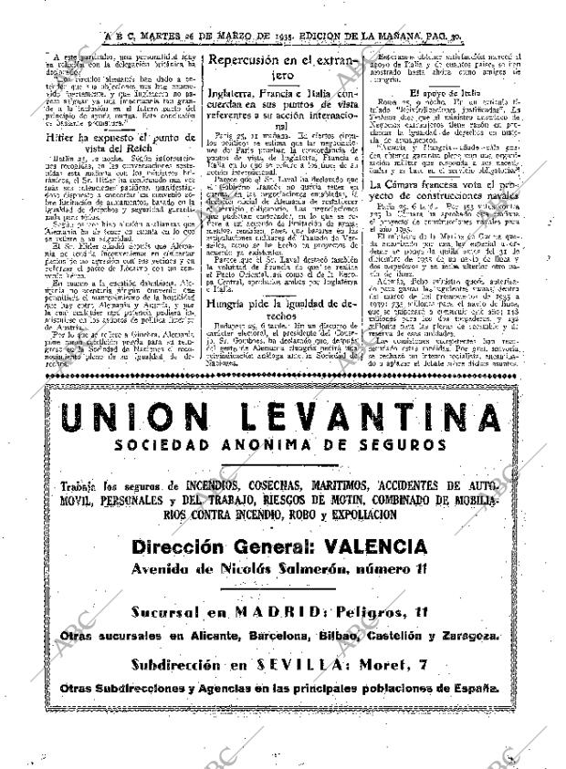 ABC MADRID 26-03-1935 página 30