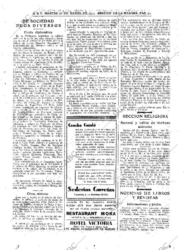 ABC MADRID 26-03-1935 página 31