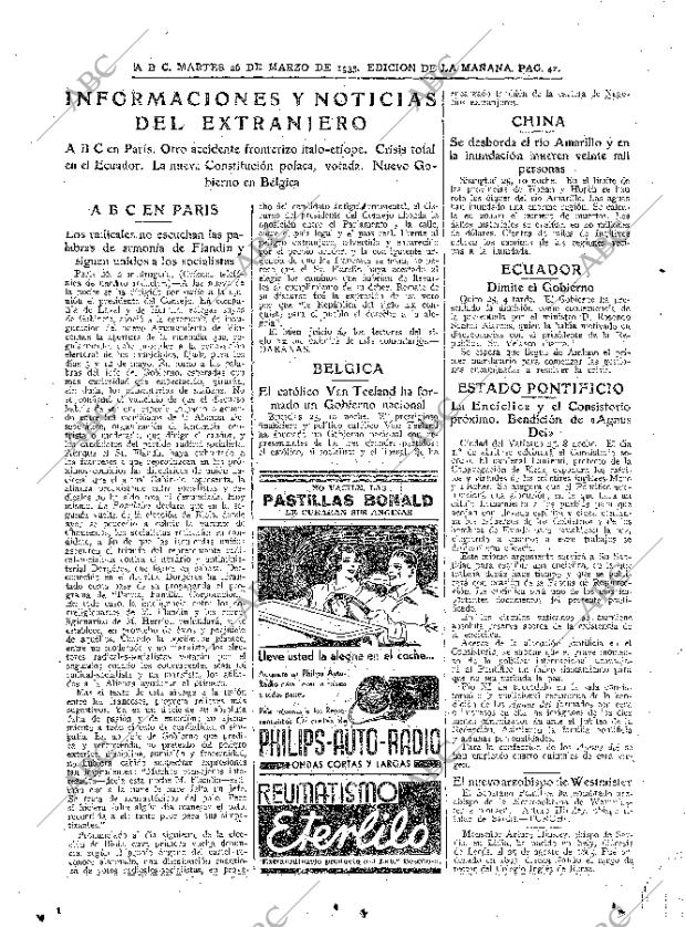 ABC MADRID 26-03-1935 página 42