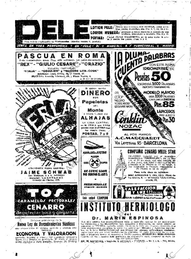 ABC MADRID 28-03-1935 página 2