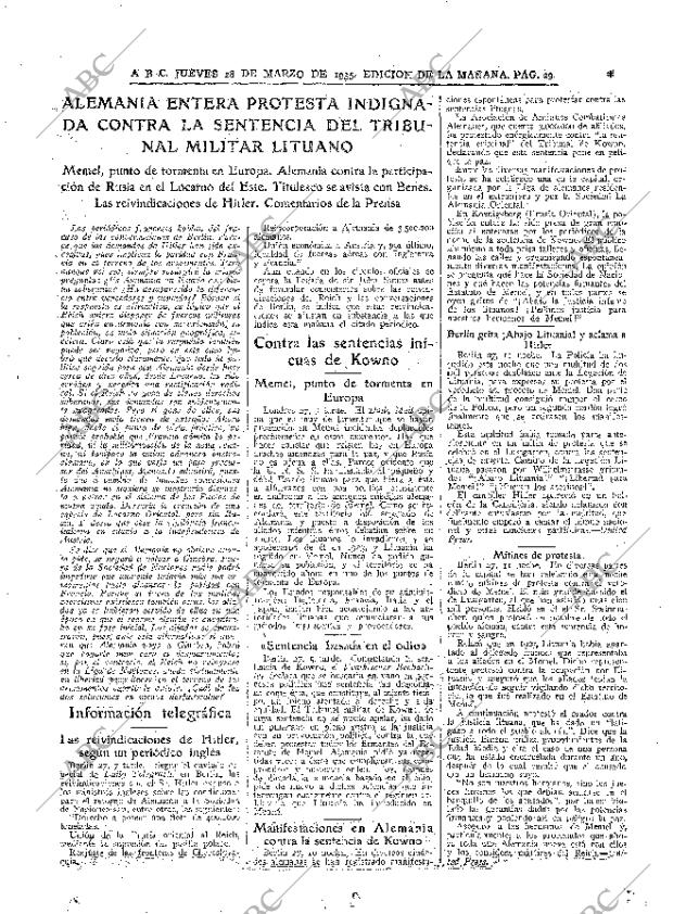 ABC MADRID 28-03-1935 página 29